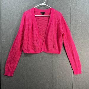 Jason Wu Bolero Cardigan weater ot Pink Size Medium